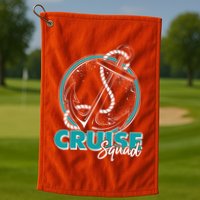Cruise Squad Golf Towel