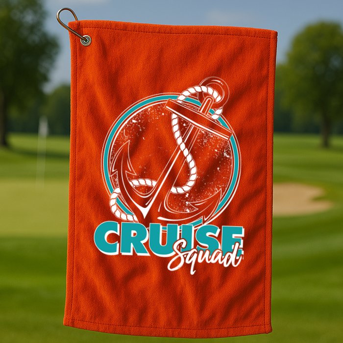 Cruise Squad Golf Towel