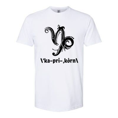 Cool Saying Capricorn Horoscope Zodiac Sign Esotericism Gift Softstyle® CVC T-Shirt