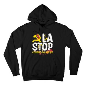 Commiela Stop Commiela Harris Stop Kamala Trump 2024 Hoodie