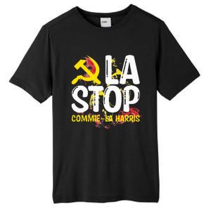 Commiela Stop Commiela Harris Stop Kamala Trump 2024 Tall Fusion ChromaSoft Performance T-Shirt