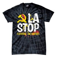 Commiela Stop Commiela Harris Stop Kamala Trump 2024 Tie-Dye T-Shirt