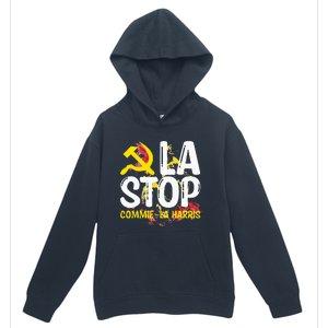 Commiela Stop Commiela Harris Stop Kamala Trump 2024 Urban Pullover Hoodie