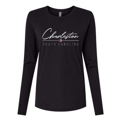 Charleston Sc Womens Cotton Relaxed Long Sleeve T-Shirt