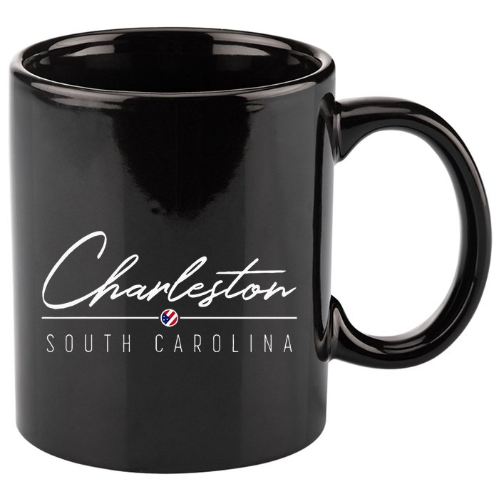 Charleston Sc 11oz C Handle Ceramic Mug