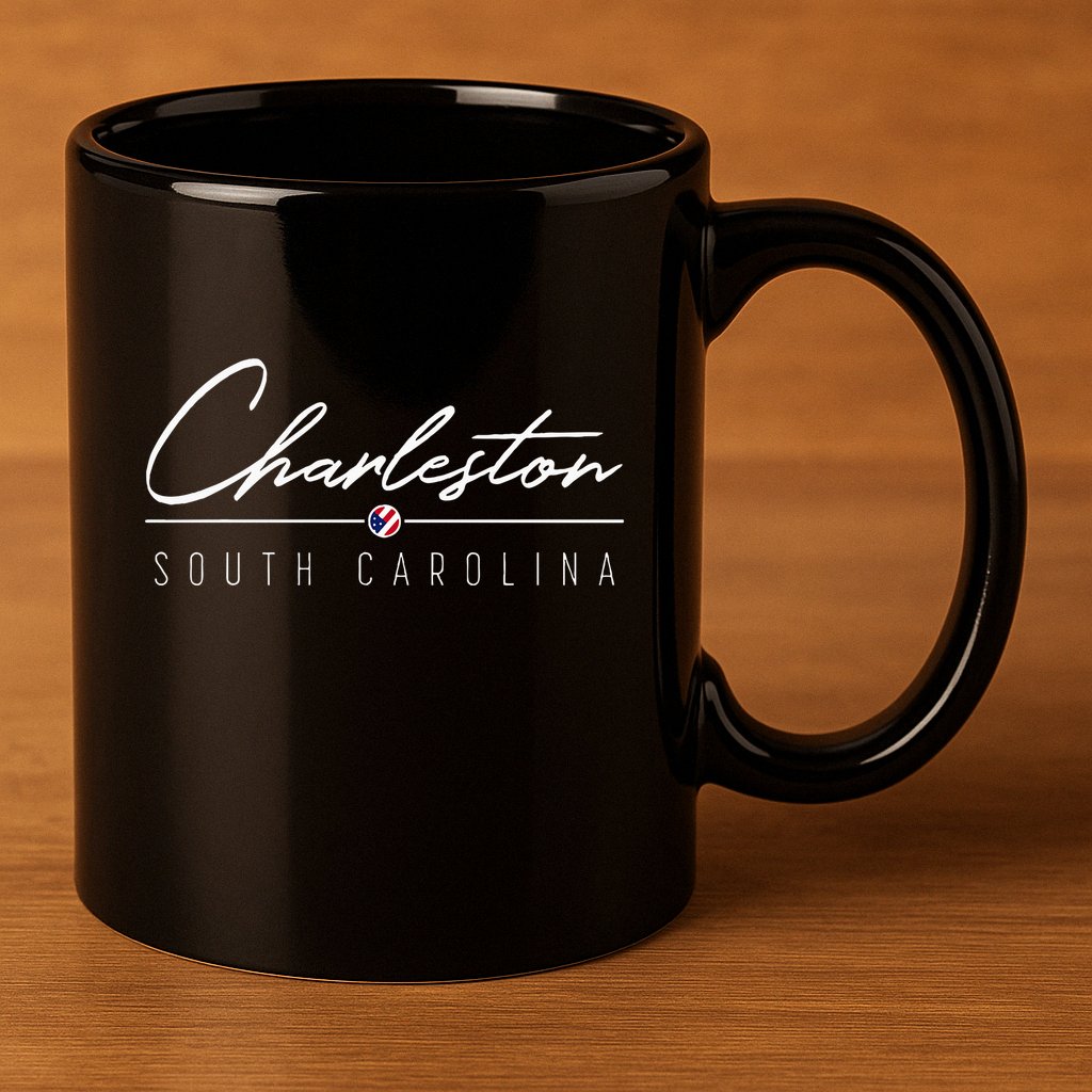 Charleston Sc 11oz C Handle Ceramic Mug