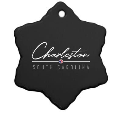 Charleston Sc Ceramic Star Ornament