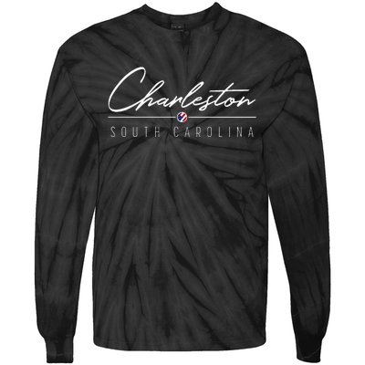 Charleston Sc Tie-Dye Long Sleeve Shirt