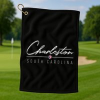Charleston Sc Golf Towel
