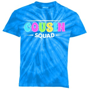 Cousin Squad Cousin Crew And Cousins Day Gift Kids Tie-Dye T-Shirt