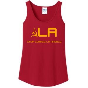 Commiela Stop Commiela Harris Stop Kamala Trump 2024 Ladies Essential Tank