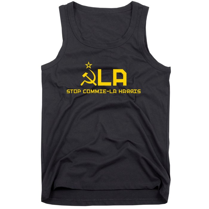 Commiela Stop Commiela Harris Stop Kamala Trump 2024 Tank Top