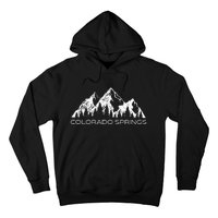 Colorado Springs Colorado Mountain Souvenir Gift Hoodie