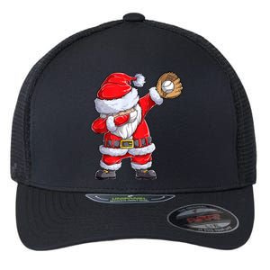 Christmas Santa Claus Baseball Catcher Xmas Gift Flexfit Unipanel Trucker Cap