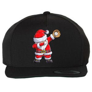 Christmas Santa Claus Baseball Catcher Xmas Gift Wool Snapback Cap