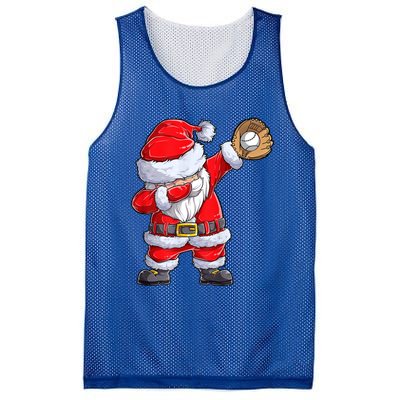 Christmas Santa Claus Baseball Catcher Xmas Gift Mesh Reversible Basketball Jersey Tank