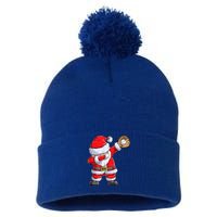 Christmas Santa Claus Baseball Catcher Xmas Gift Pom Pom 12in Knit Beanie