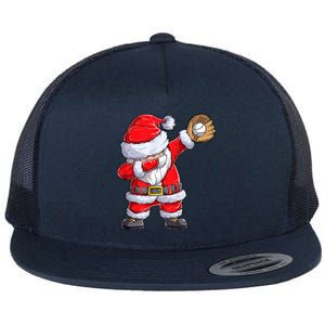 Christmas Santa Claus Baseball Catcher Xmas Gift Flat Bill Trucker Hat