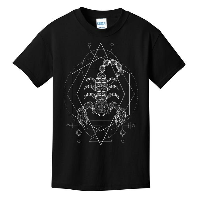 Celestial Scorpio Kids T-Shirt