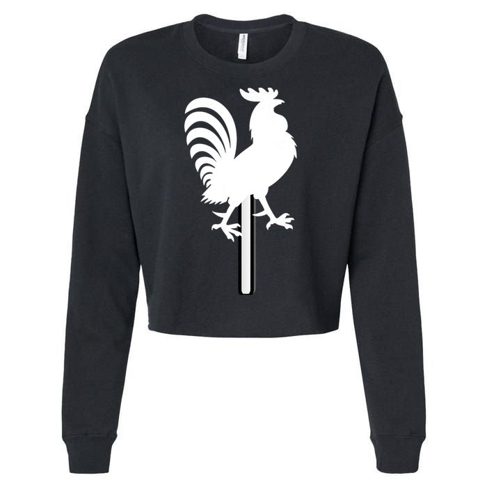 Cock Sucker Cropped Pullover Crew
