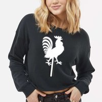 Cock Sucker Cropped Pullover Crew