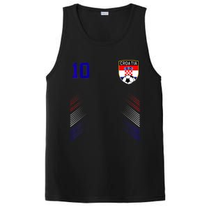 Croatia Soccer Croatian Football Retro 10 Jersey PosiCharge Competitor Tank