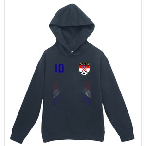 Croatia Soccer Croatian Football Retro 10 Jersey Urban Pullover Hoodie