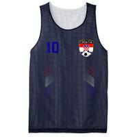 Croatia Soccer Croatian Football Retro 10 Jersey Mesh Reversible Basketball Jersey Tank