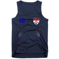 Croatia Soccer Croatian Football Retro 10 Jersey Tank Top