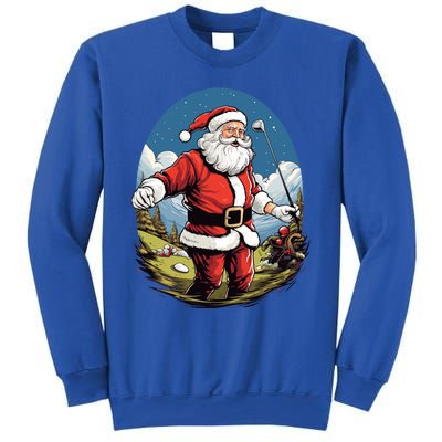 Christmas Santa Claus Golf Xmas Great Gift Sweatshirt