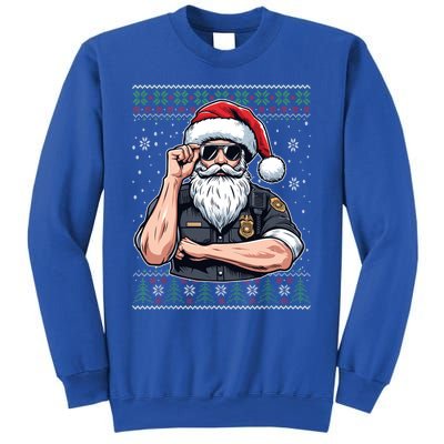 Christmas Santa Claus Police Officer Ugly Christmas Great Gift Sweatshirt