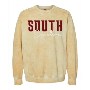 Classic South Carolina Souvenir Colorblast Crewneck Sweatshirt