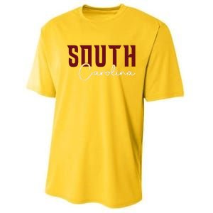 Classic South Carolina Souvenir Performance Sprint T-Shirt