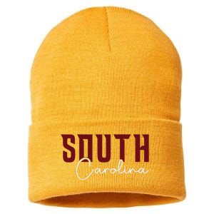 Classic South Carolina Souvenir Sustainable Knit Beanie