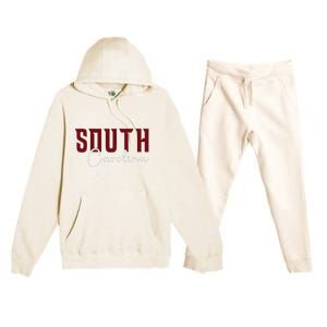 Classic South Carolina Souvenir Premium Hooded Sweatsuit Set