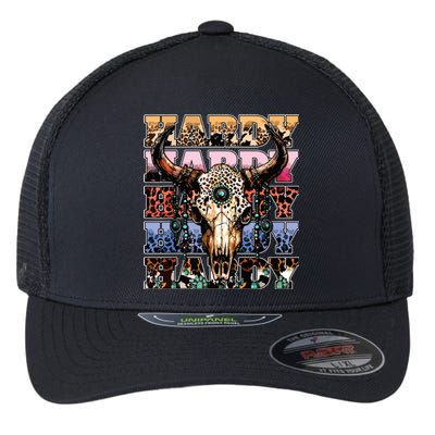 Cow Skull Flexfit Unipanel Trucker Cap