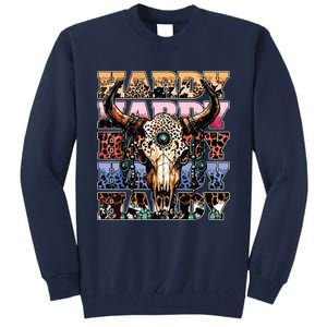 Cow Skull Tall Sweatshirt