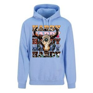 Cow Skull Unisex Surf Hoodie