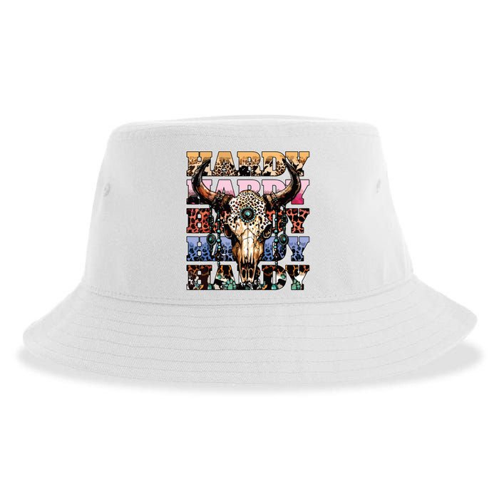 Cow Skull Sustainable Bucket Hat