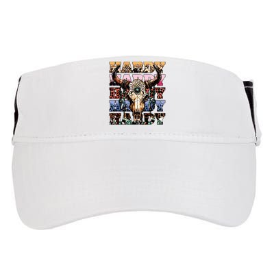 Cow Skull Adult Drive Performance Visor