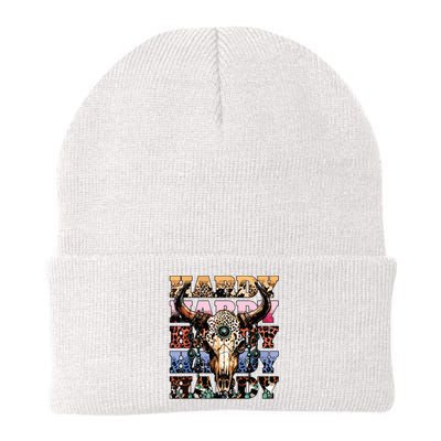 Cow Skull Knit Cap Winter Beanie