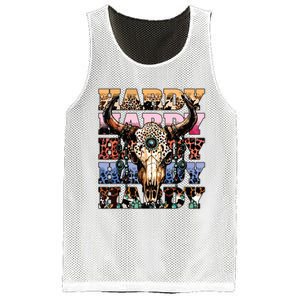 Cow Skull Mesh Reversible Basketball Jersey Tank