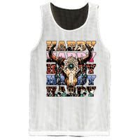 Cow Skull Mesh Reversible Basketball Jersey Tank