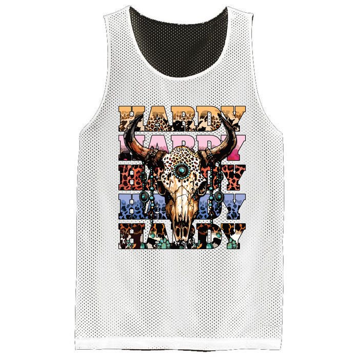 Cow Skull Mesh Reversible Basketball Jersey Tank