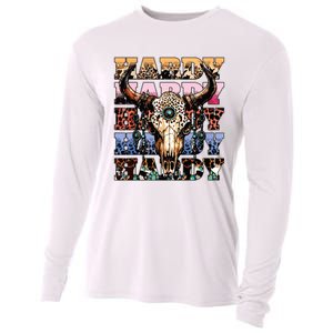 Cow Skull Cooling Performance Long Sleeve Crew