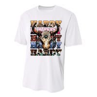 Cow Skull Performance Sprint T-Shirt