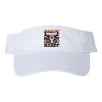 Cow Skull Valucap Bio-Washed Visor