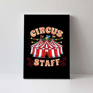 Circus Staff Circus Themed Party Canvas