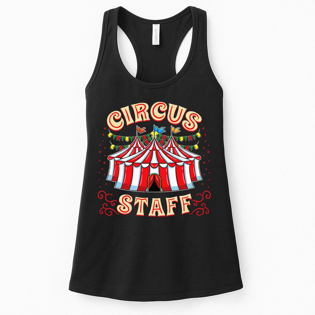 Circus Staff Circus Themed Party Womens Tank Top