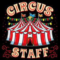 Circus Staff Circus Themed Party Zip Tote Bag